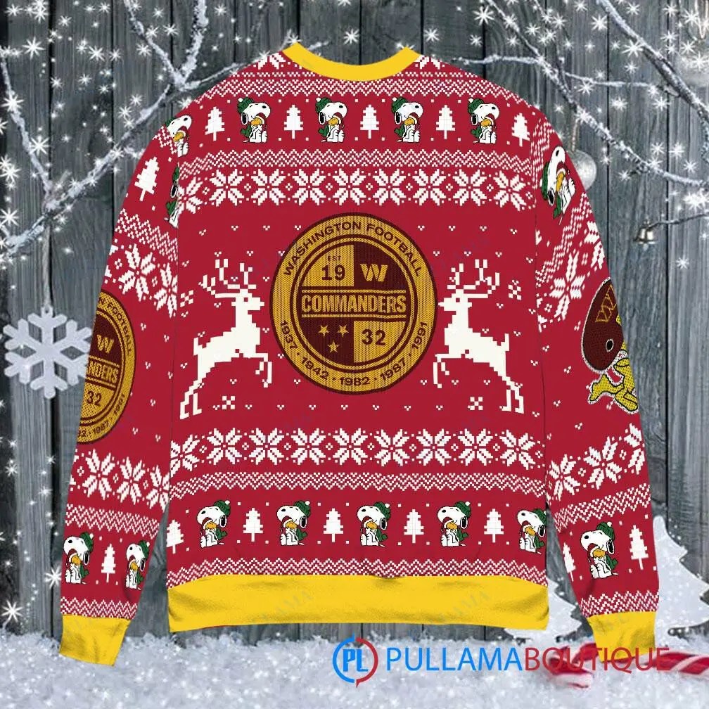 Washington Commanders Premium Ugly Christmas Sweater AZBTUSW000018