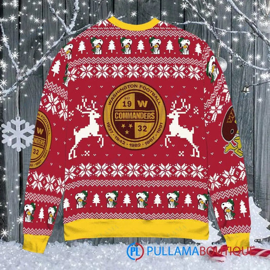 Washington Commanders Premium Ugly Christmas Sweater AZBTUSW000018