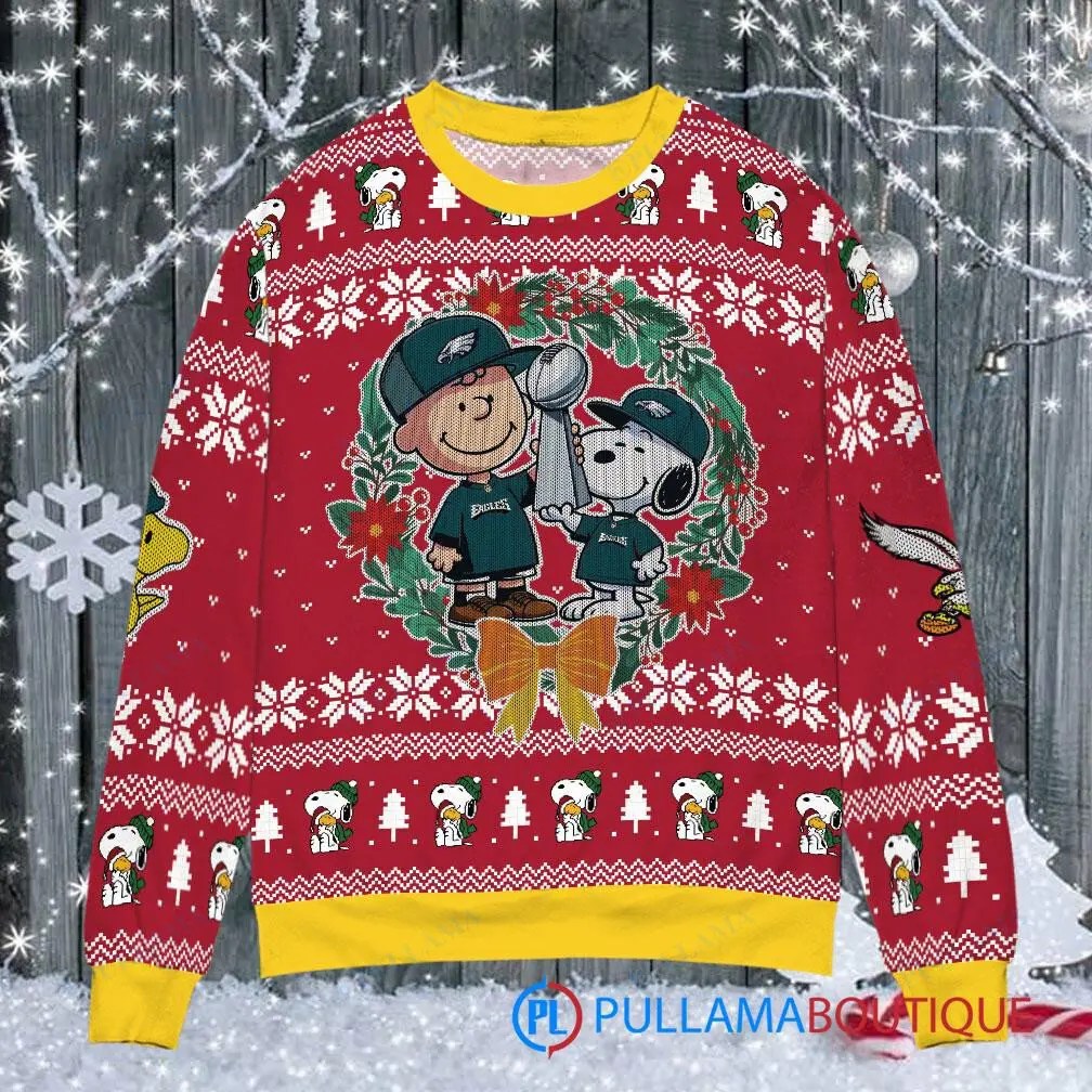 Philadelphia Eagles Premium Ugly Christmas Sweater AZBTUSW000017