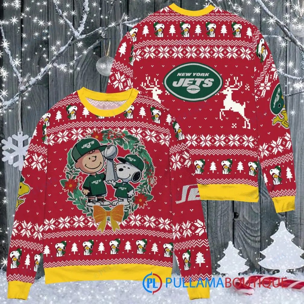 New York Jets Premium Ugly Christmas Sweater AZBTUSW000020