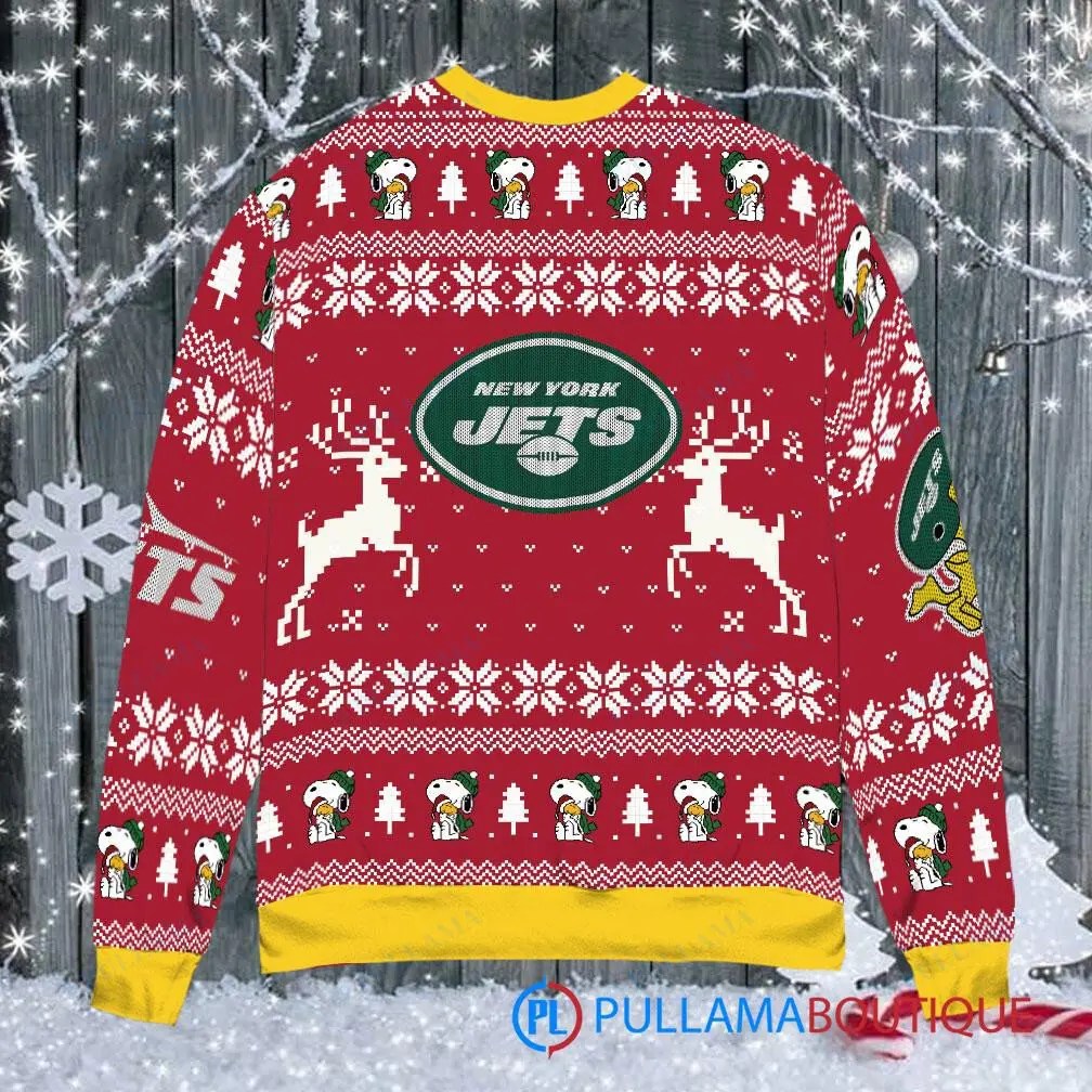 New York Jets Premium Ugly Christmas Sweater AZBTUSW000020