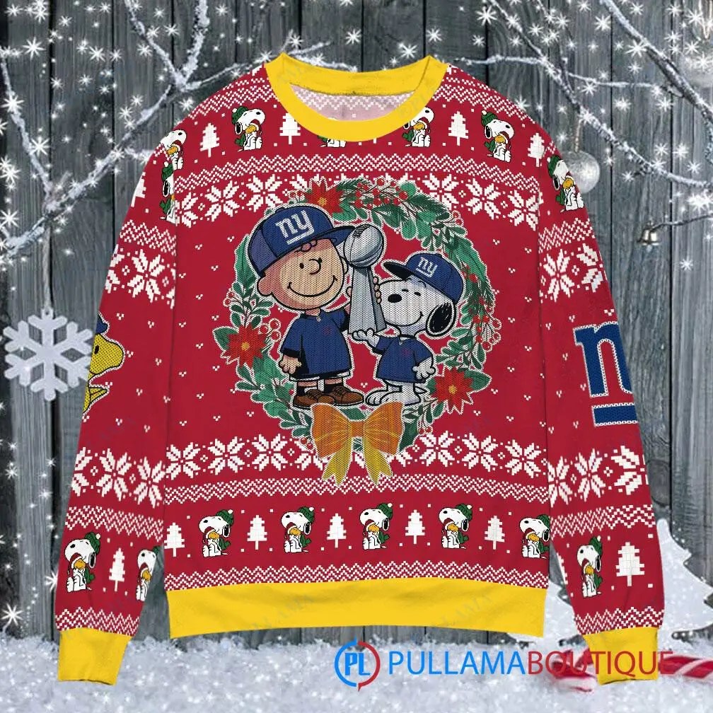 New York Giants Premium Ugly Christmas Sweater AZBTUSW000021