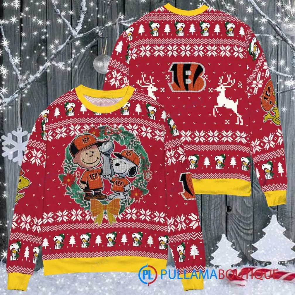 Cincinnati Bengals Premium Ugly Christmas Sweater AZBTUSW000022