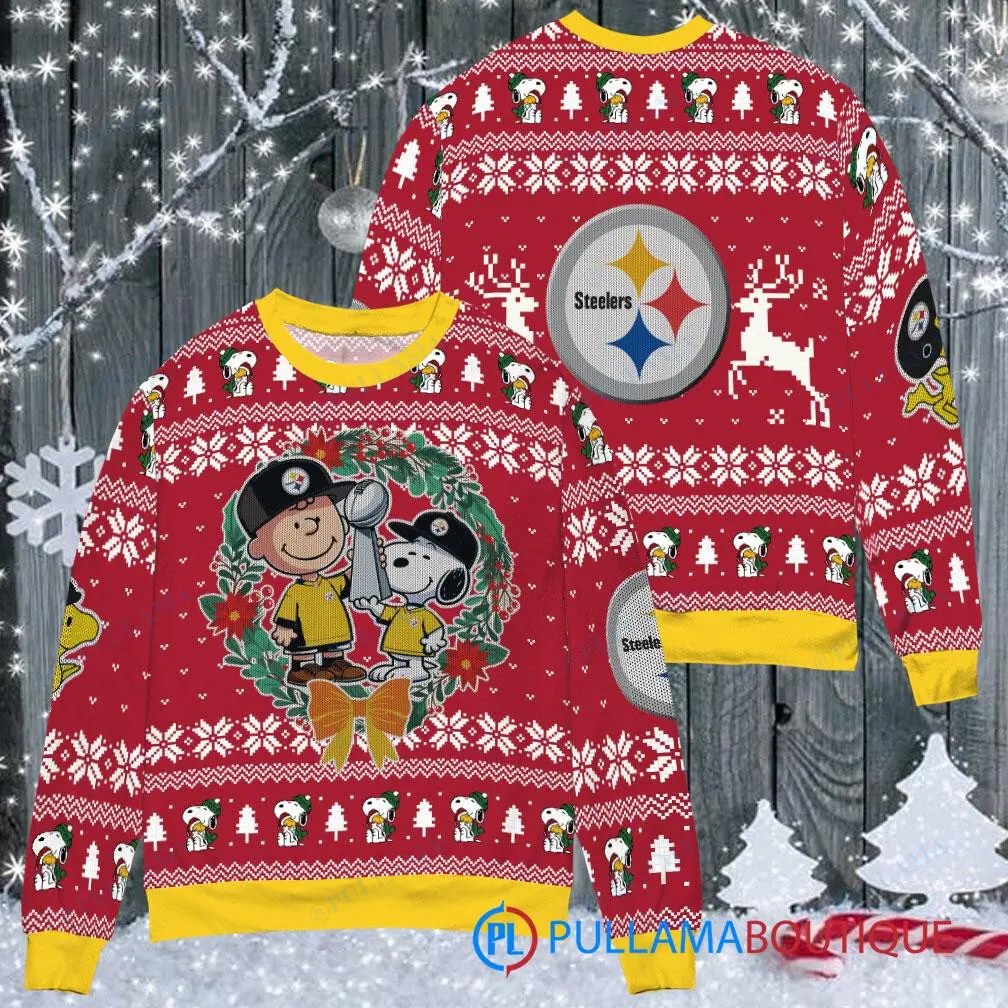 Pittsburgh Steelers Premium Ugly Christmas Sweater AZBTUSW000023