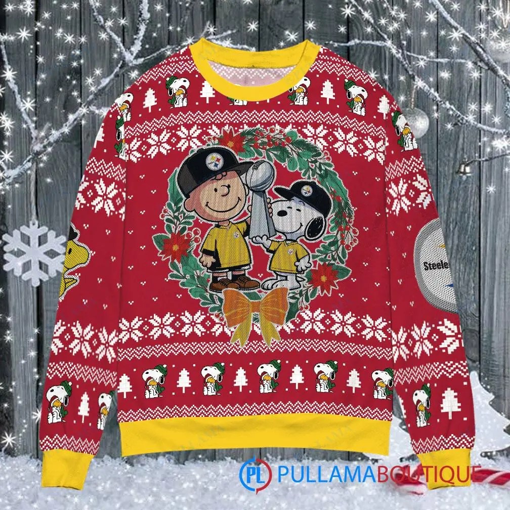 Pittsburgh Steelers Premium Ugly Christmas Sweater AZBTUSW000023