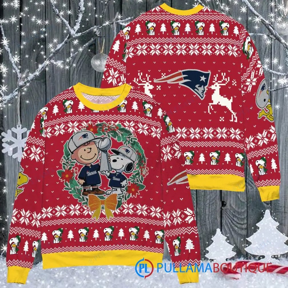 New England Patriots Premium Ugly Christmas Sweater AZBTUSW000026