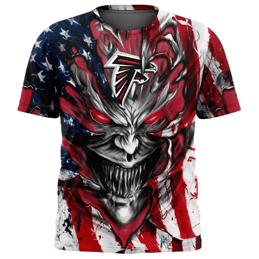 Atlanta Falcons All Over Printed T-shirt Sweatshirt Hoodie AZCHD569