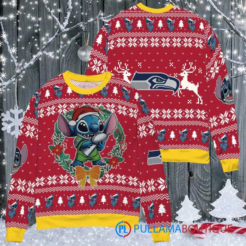Seattle Seahawks Premium Ugly Christmas Sweater AZBTUSW000028