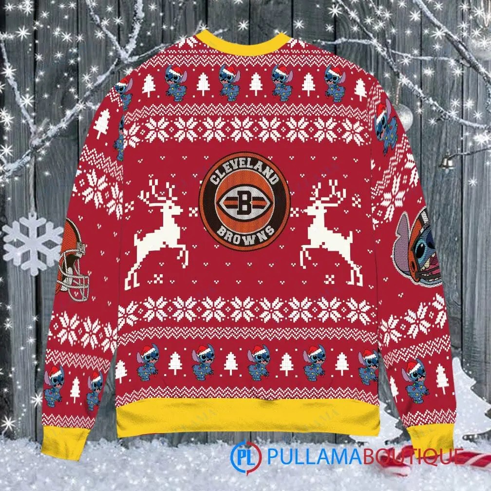 Cleveland Browns Premium Ugly Christmas Sweater AZBTUSW000030