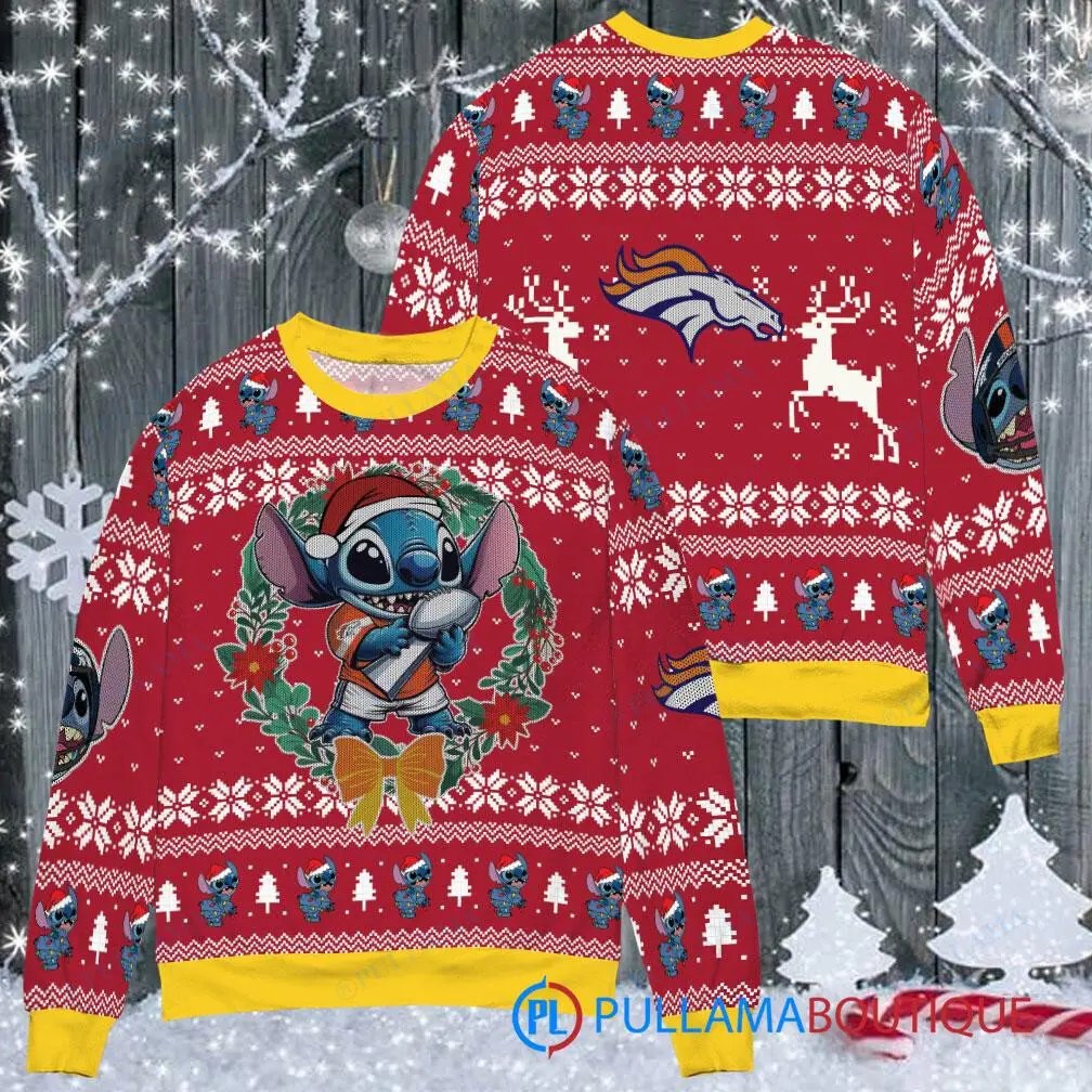 Denver Broncos Premium Ugly Christmas Sweater AZBTUSW000033