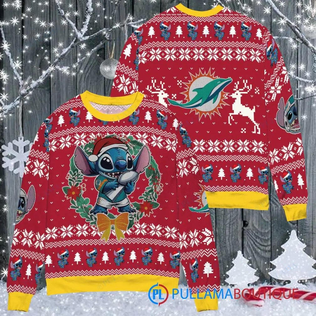 Miami Dolphins Premium Ugly Christmas Sweater AZBTUSW000034