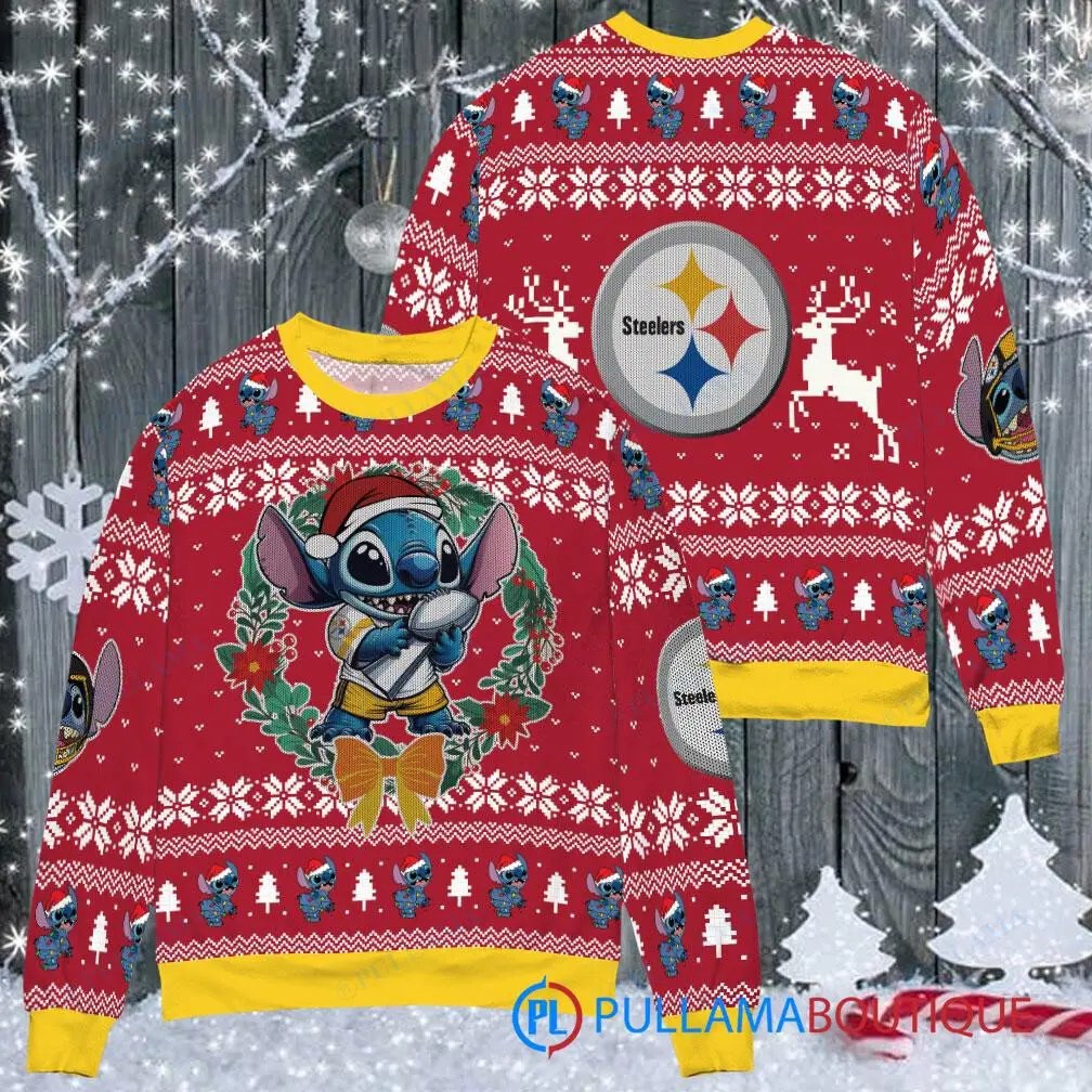 Pittsburgh Steelers Premium Ugly Christmas Sweater AZBTUSW000036