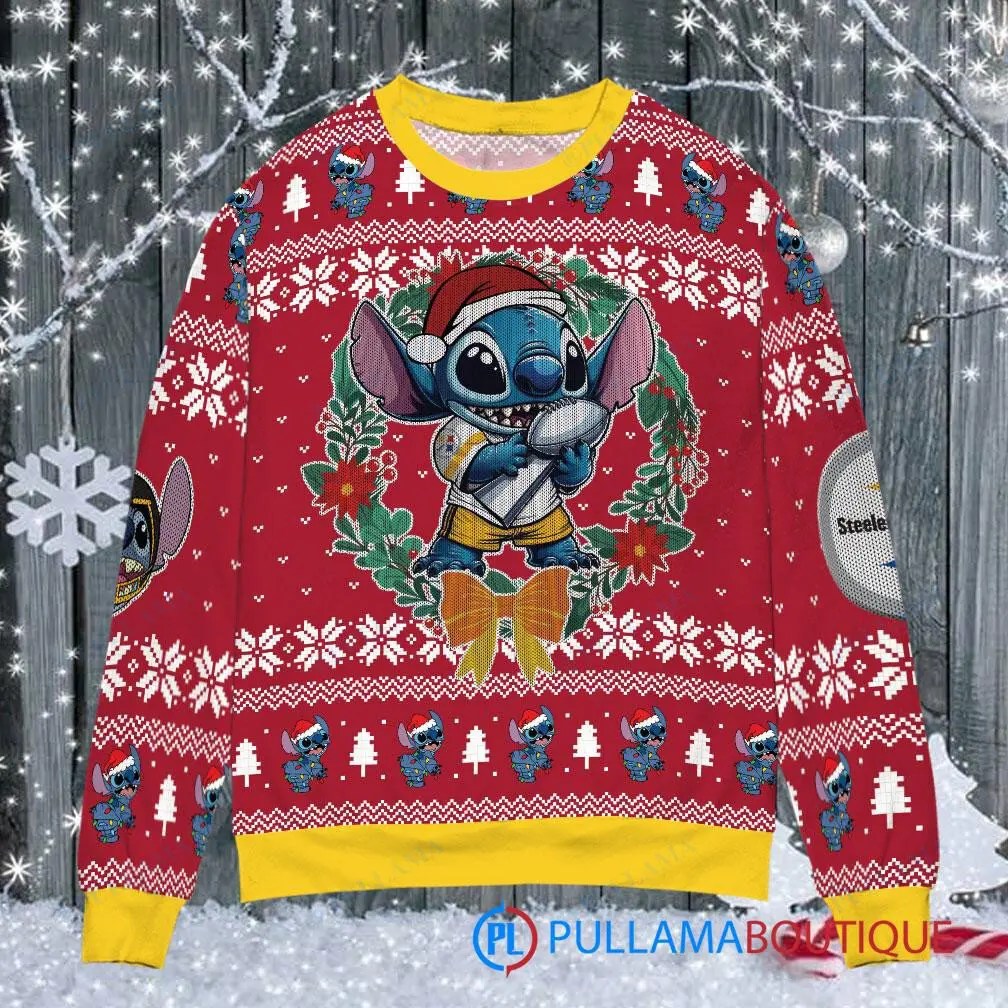 Pittsburgh Steelers Premium Ugly Christmas Sweater AZBTUSW000036
