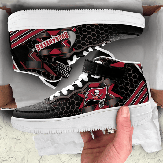 Tampa Bay Buccaneers High AF1 Sneakers BG46