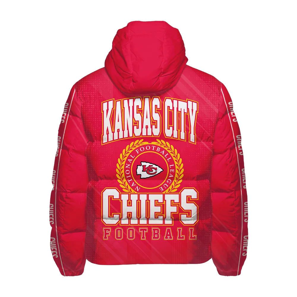 Kansas City Chiefs CozyCloud Down Jacket AZBTDWJ000358