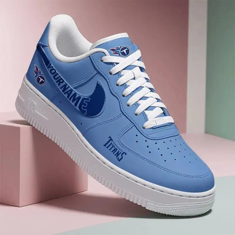 Tennessee Titans New Personalized AF1-1 Sneakers 2025 AZBTAF1N000031