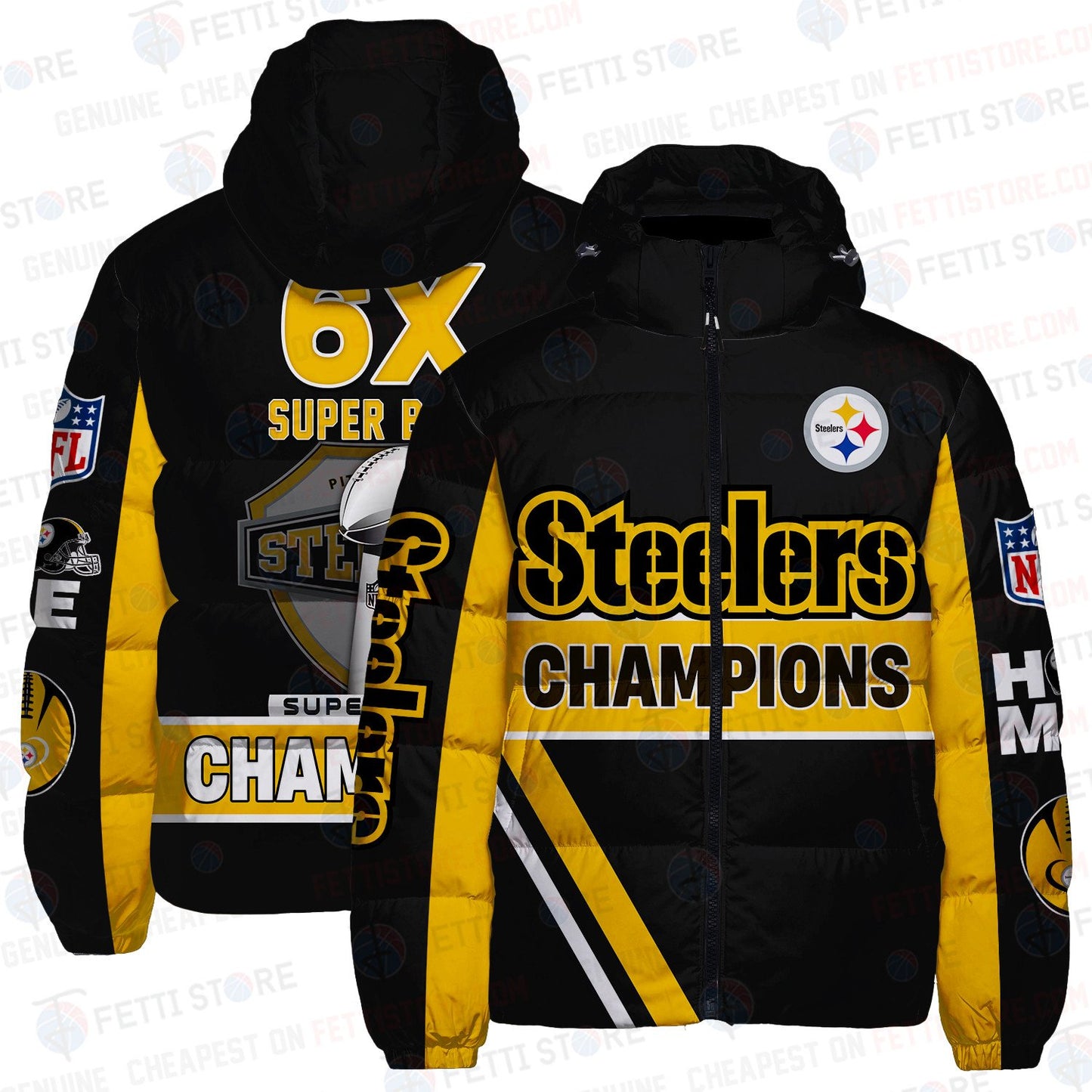 Pittsburgh Steelers  CozyCloud Down Jacket AZBTDWJ000114