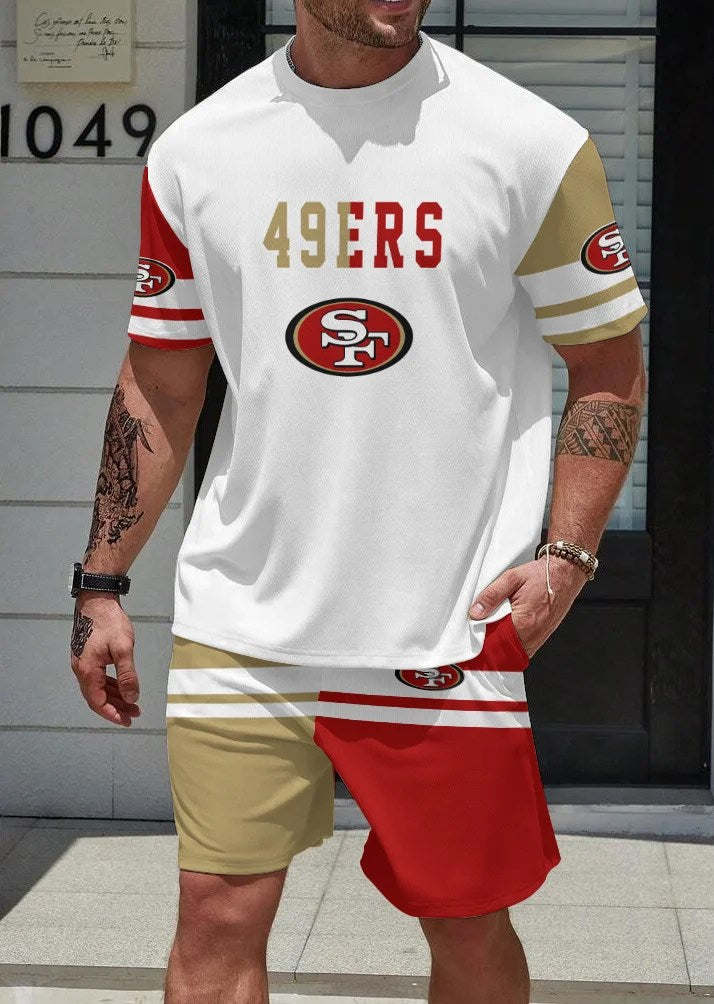 San Francisco 49ers T-shirt and Shorts AZBTTSAS000035