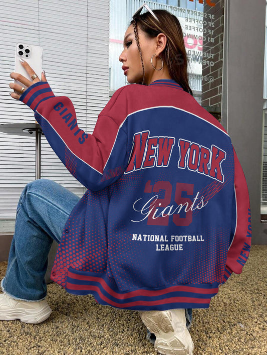 New York Giants National Football League Varsity Jacket AZBTVJK000608