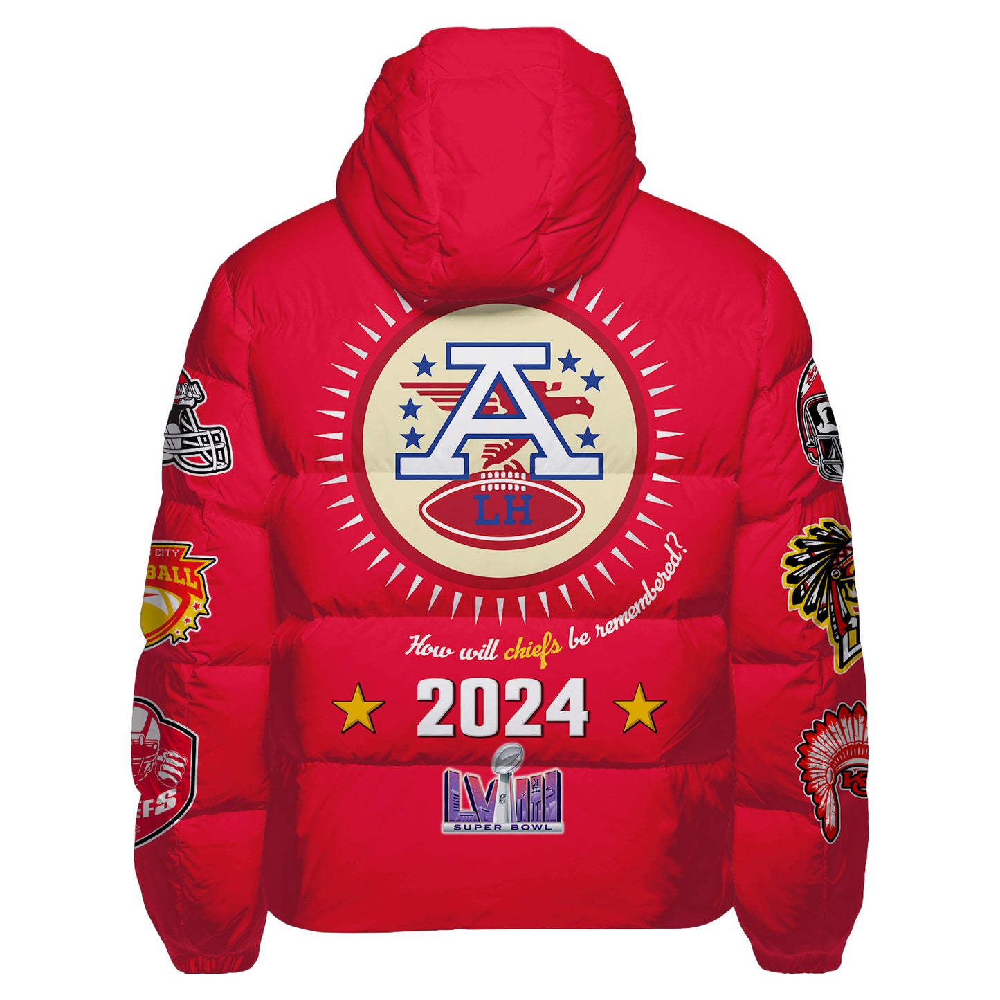 Kansas City Chiefs CozyCloud Down Jacket AZBTDWJ000068