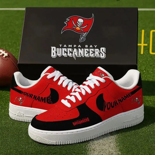 Tampa Bay Buccaneers New Personalized AF1-1 Sneakers 2025 AZBTAF1N000030