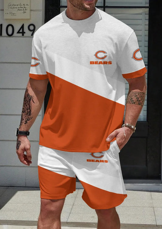 Chicago Bears T-shirt and Shorts AZBTTSAS000005