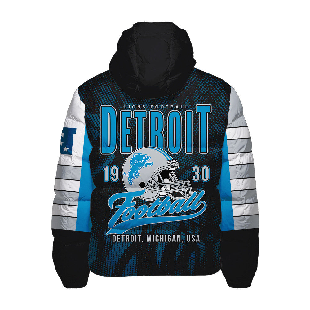 Detroit Lions CozyCloud Down Jacket AZBTDWJ000146