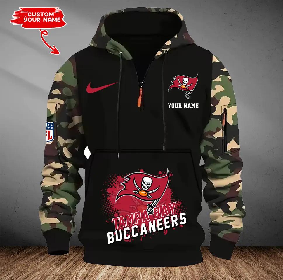 Tampa Bay Buccaneers Camouflage Hooded Sweatshirt HA61