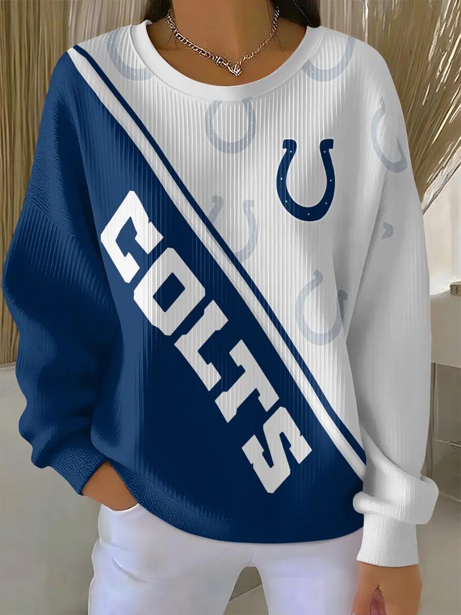 Indianapolis Colts Women’s Knit Sweatshirt EM114
