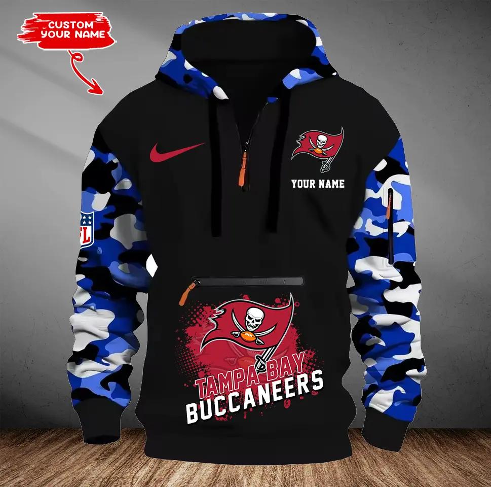 Tampa Bay Buccaneers Camouflage Hooded Sweatshirt HA61
