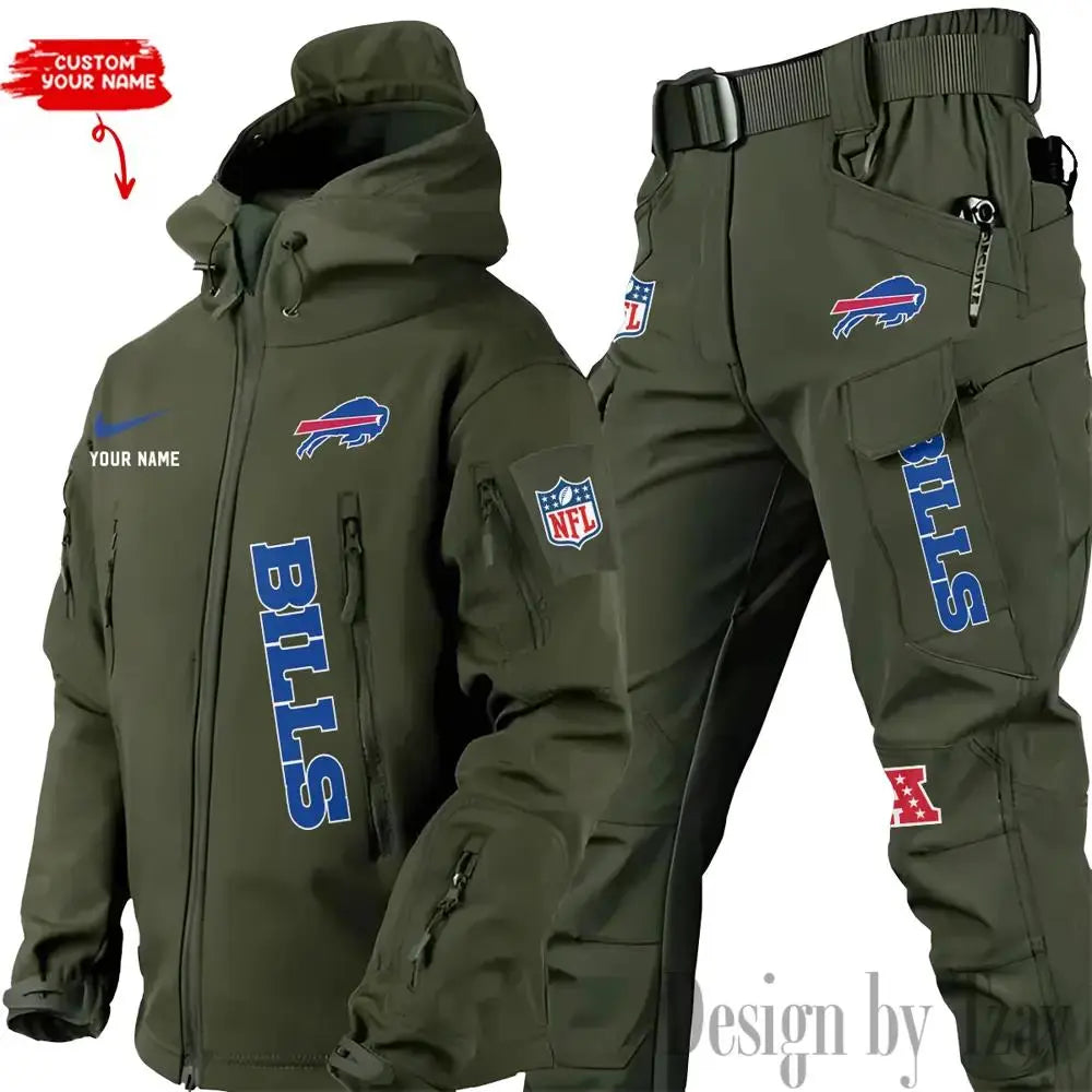 Buffalo Bills Outdoor Jacket and Pants 000042