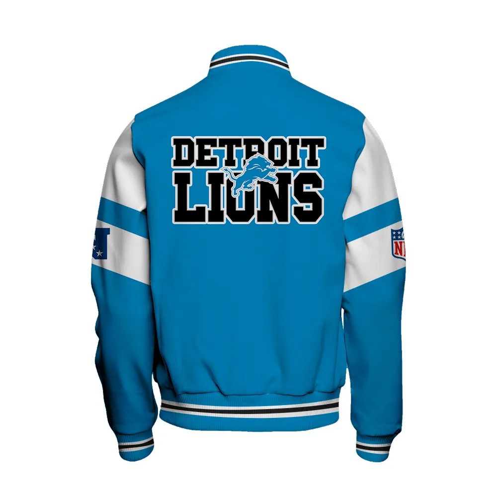 Detroit Lions National Football Conference Unisex Varsity Jacket AZDDVJK000005