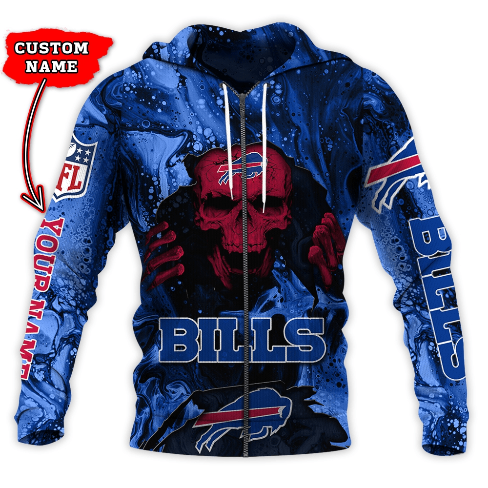 Buffalo Bills Personalized Hoodie and Joggers AZCHD978