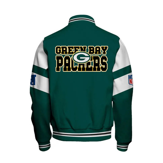 Green Bay Packers National Football Conference Unisex Varsity Jacket AZDDVJK000008