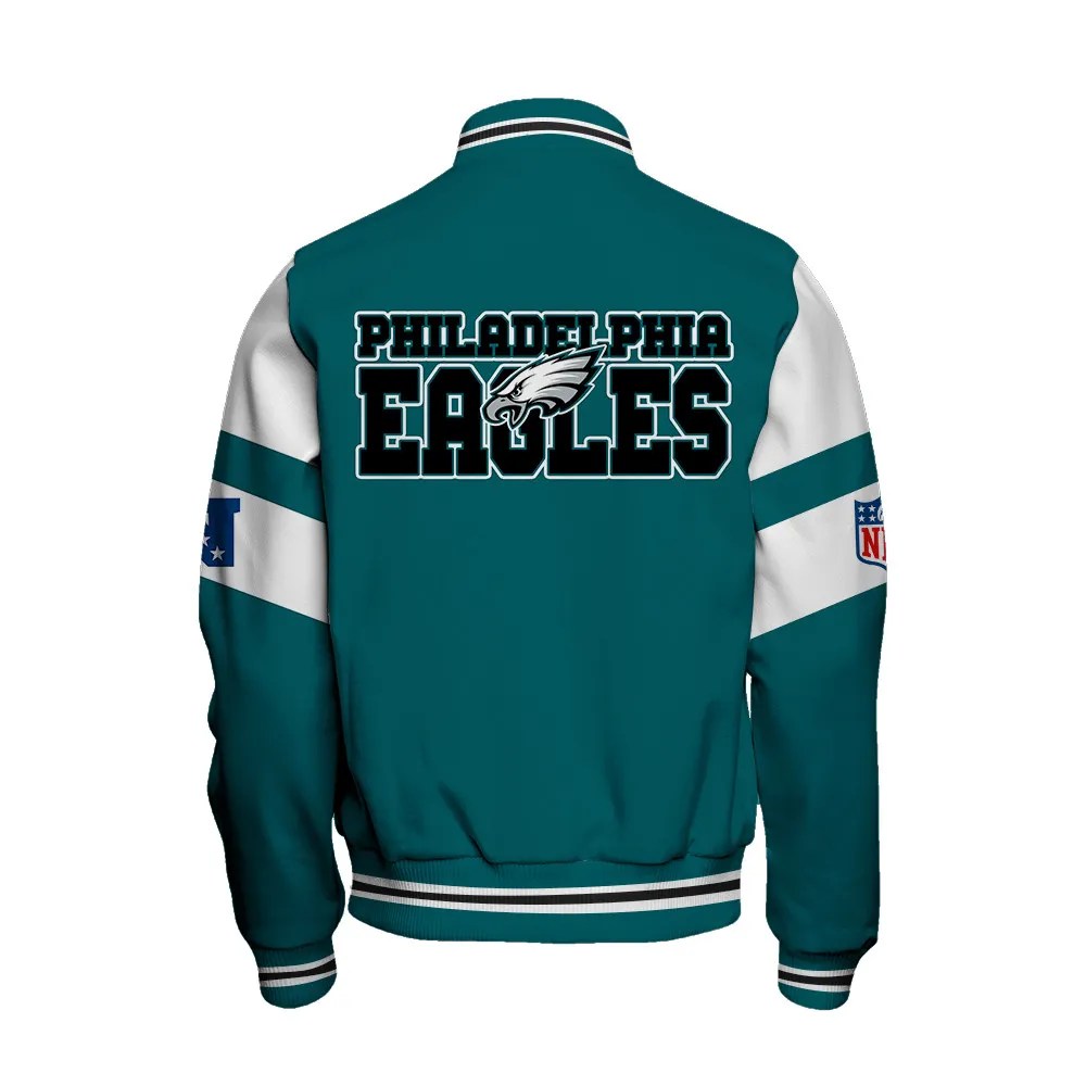 Philadelphia Eagles National Football Conference Unisex Varsity Jacket AZDDVJK000021
