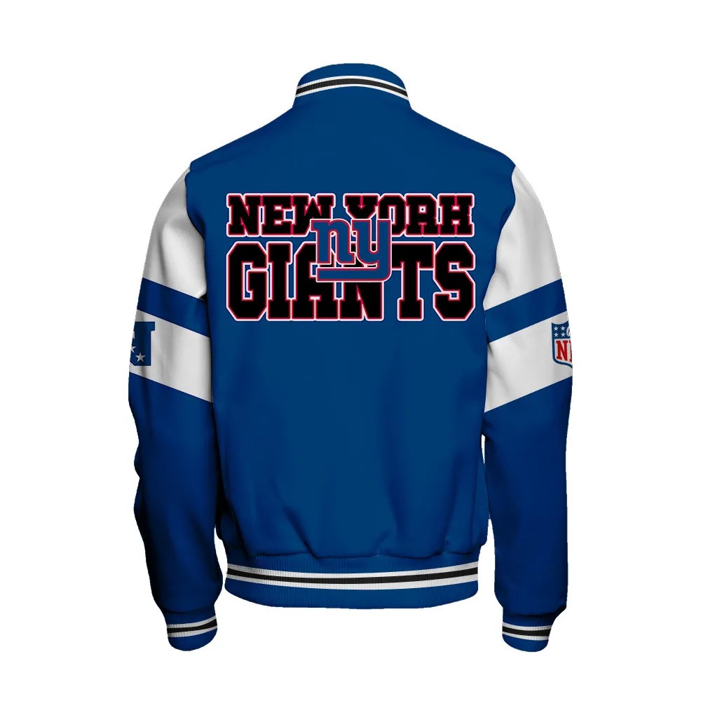 New York Giants National Football Conference Unisex Varsity Jacket AZDDVJK000018