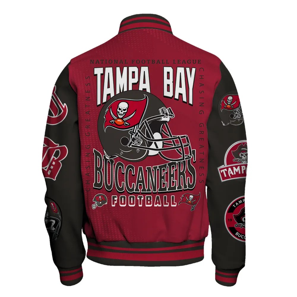 Tampa Bay Buccaneers National Football Conference Unisex Varsity Jacket AZDDVJK000031