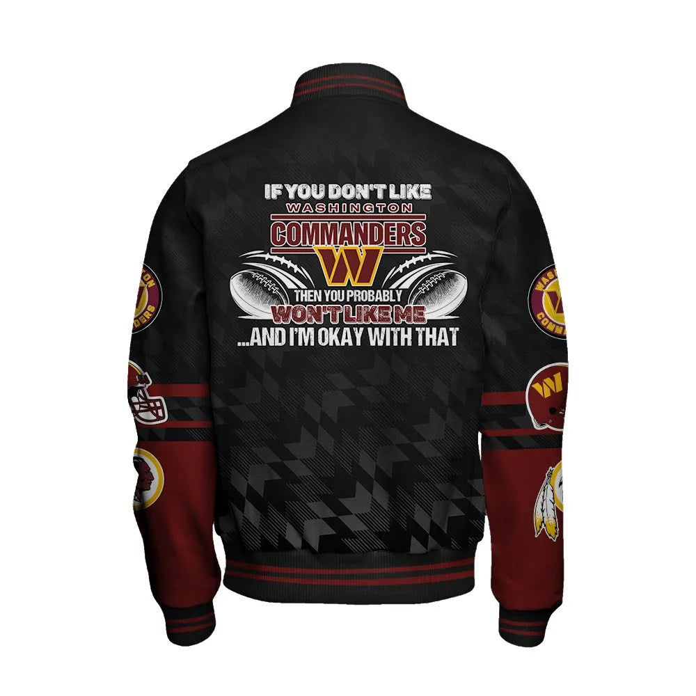 Washington Commanders National Football Conference Unisex Varsity Jacket AZDDVJK000033