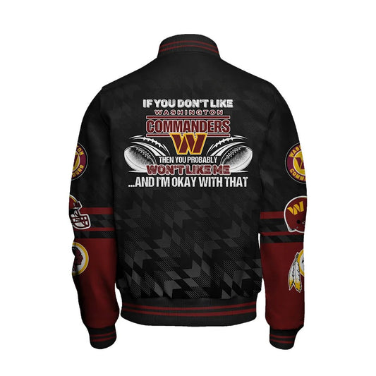 Washington Commanders National Football Conference Unisex Varsity Jacket AZDDVJK000033