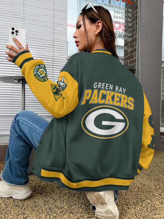 Green Bay Packers National Football League Varsity Jacket AZBTVJK000634