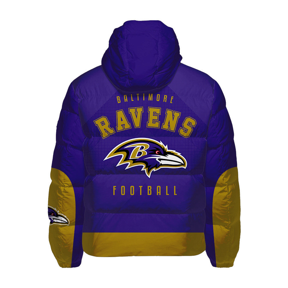 Baltimore Ravens CozyCloud Down Jacket AZBTDWJ000434