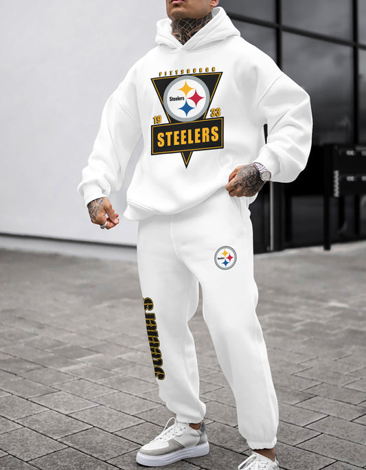 Pittsburgh Steelers Combo Pullover Hoodie And Sweatpants AZBTPHSP000081