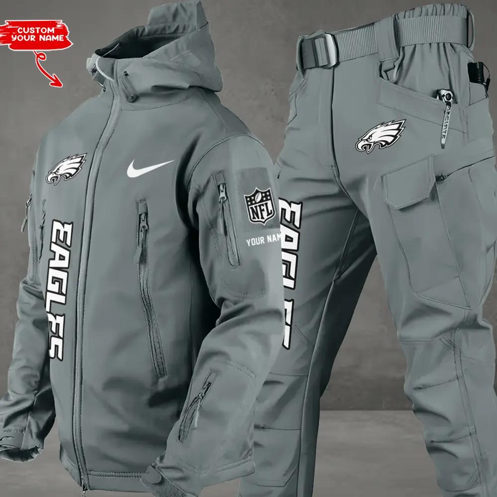 Philadelphia Eagles Outdoor Jacket and Pants 000121