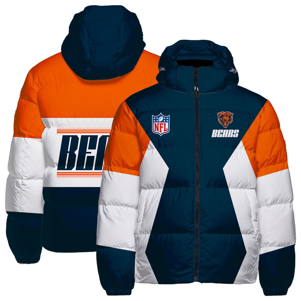 Chicago Bears CozyCloud Down Jacket AZBTDWJ000096