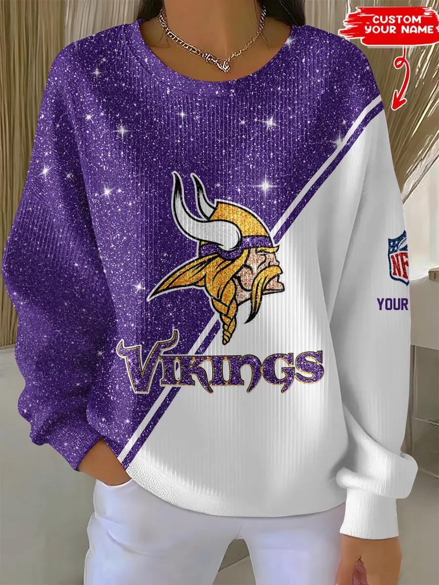 Minnesota Vikings Women’s Knit Sweatshirt EM149