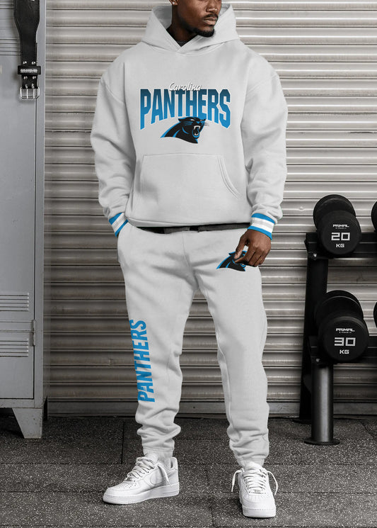Carolina Panthers Combo Pullover Hoodie And Sweatpants AZBTPHSP000423