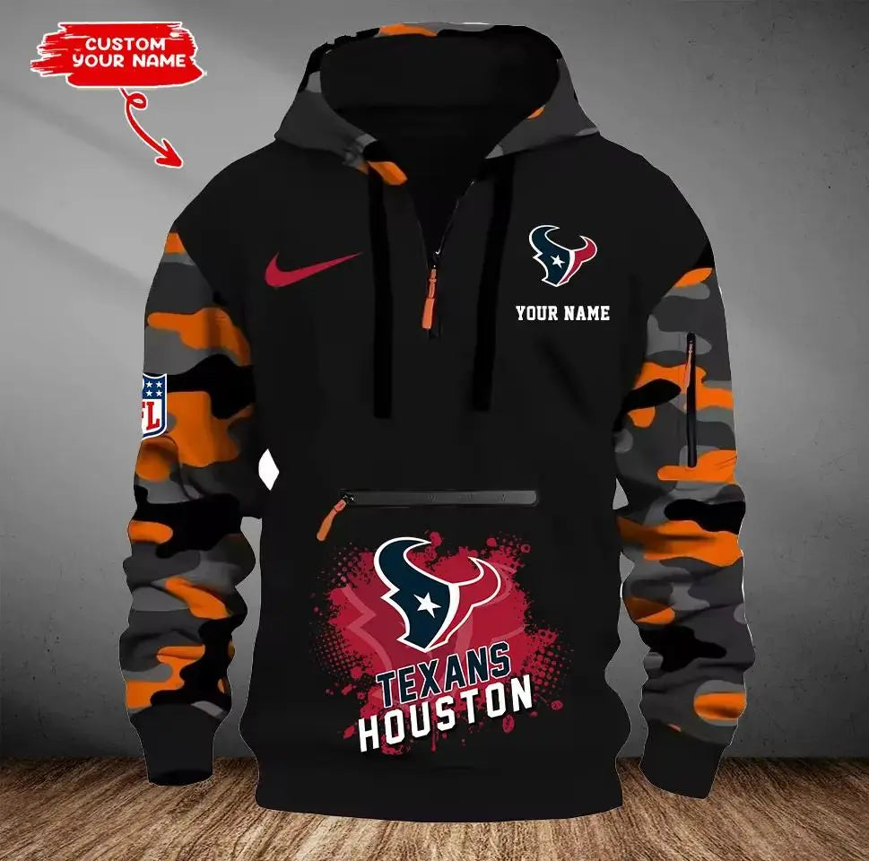 Houston Texans Camouflage Hooded Sweatshirt HA44