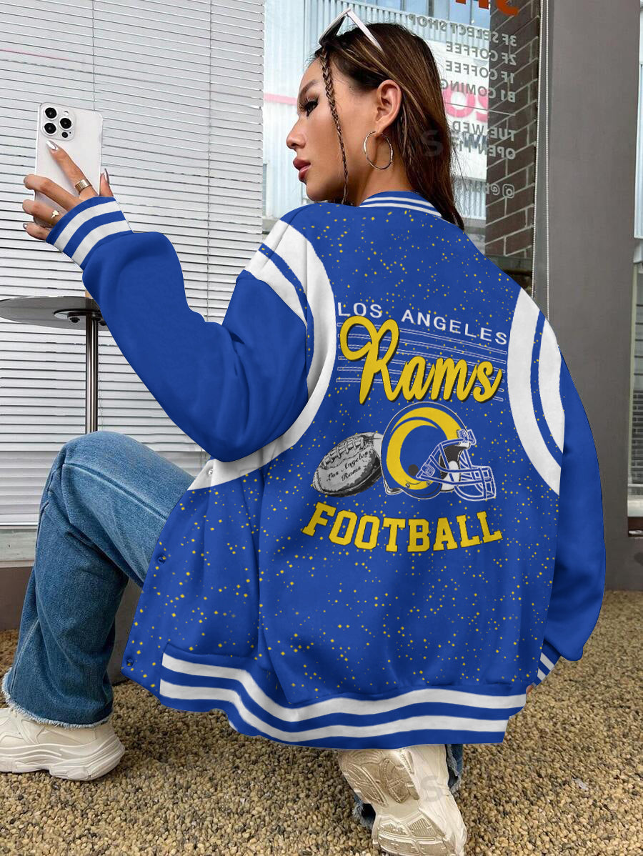Los Angeles Rams National Football League Varsity Jacket AZBTVJK000622