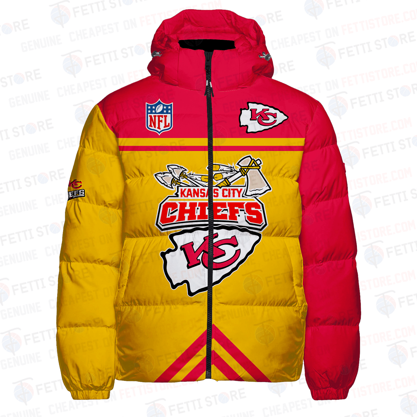 Kansas City Chiefs CozyCloud Down Jacket AZBTDWJ000356