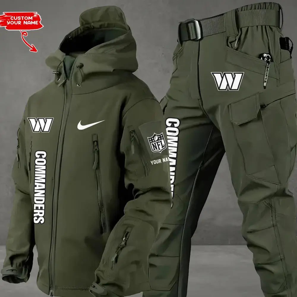 Washington Commanders Outdoor Jacket and Pants 000127